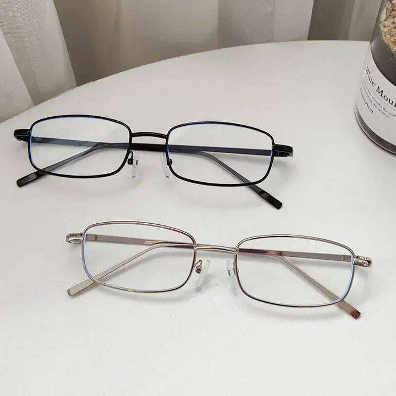 New Fashion Small Rectangle Sunglasses Men Women Vintage Square Driving Sun Glasses Luxury Brand Metal Frame Eyewear H260202