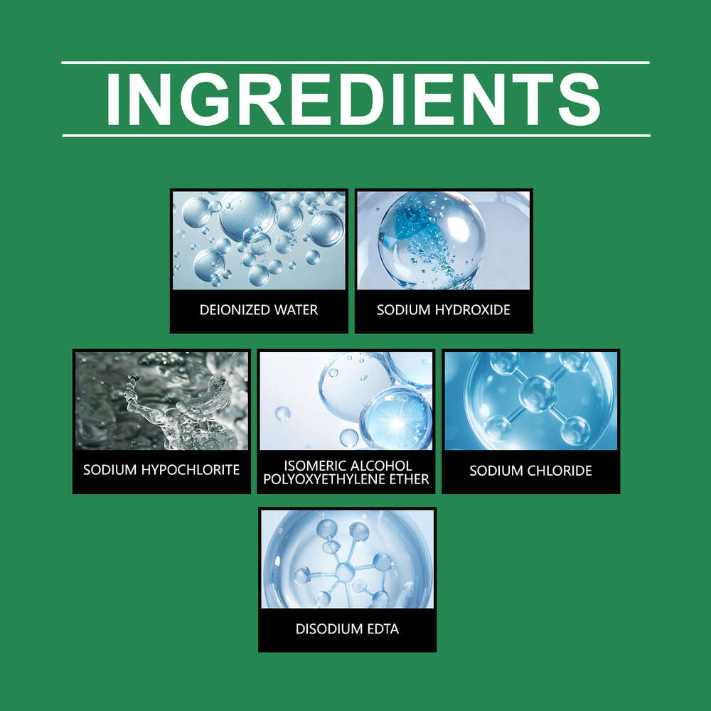 Multi-Surface Cleaner Set Kitchen Bathroom Wash Basin Surface Decontamination Household Cleaning S260202