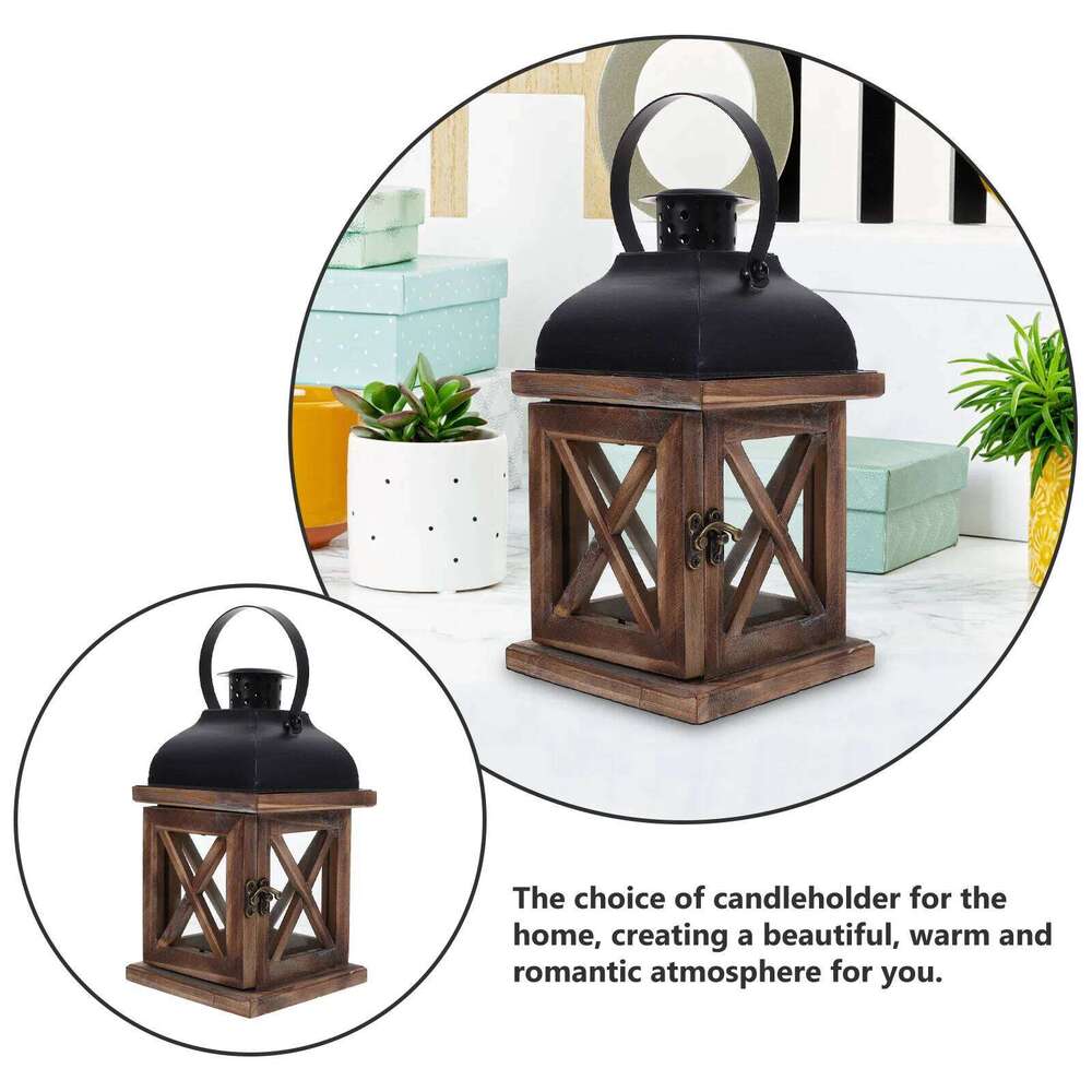 Tealight Lantern Candlestiick Holders Table Decoration Candleholder Adornment Decorative Y260131