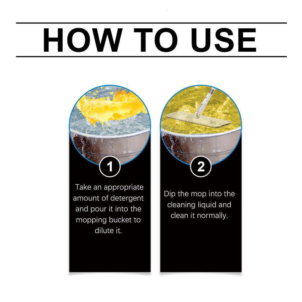 Jakehoe Mop for Hardwood Floors and Tiles Stain Removal Daily Maintenance Renovation Cleaner S260202