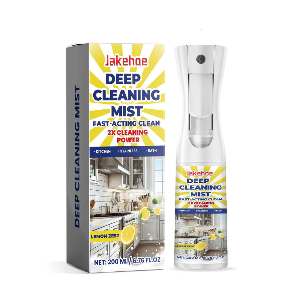 Deep Cleaning Spray Kitchen Stove Range Hood Oil Stain Remover Cleaner S260202