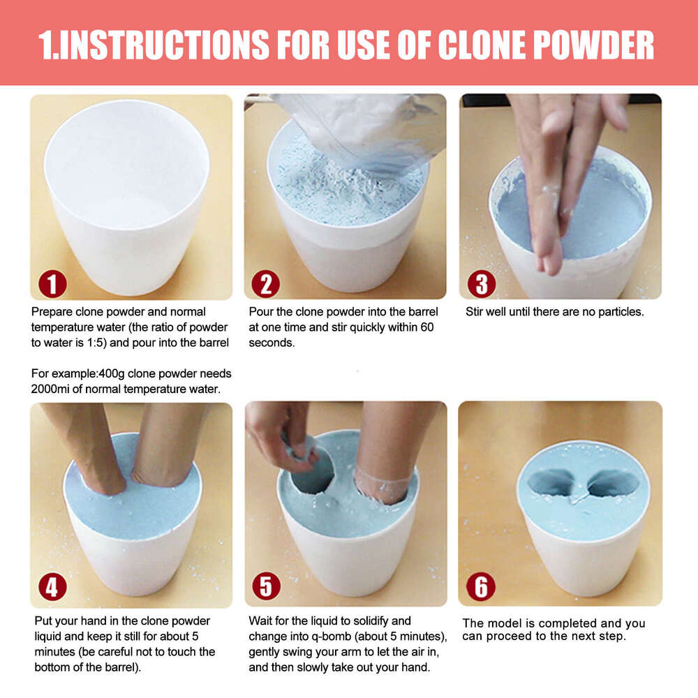 Fish 3D Stereo Hand Mold Making Cloning Powder Printing Model Mother's Valentine's Day Holiday Gift S260202