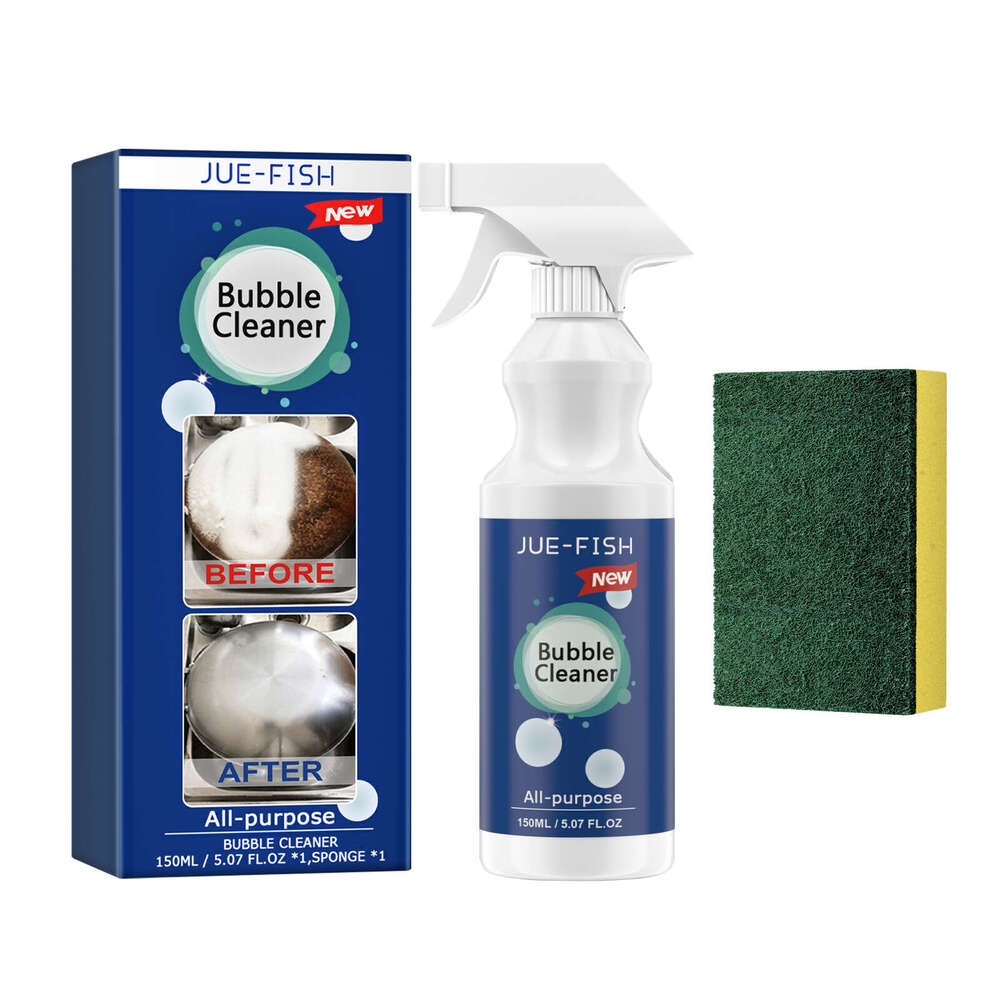 Jue-Fish Kitchen Foam Range Hood Stove Exhaust Pipe Wall Kitchenware Grease Cleaner S260202 76e