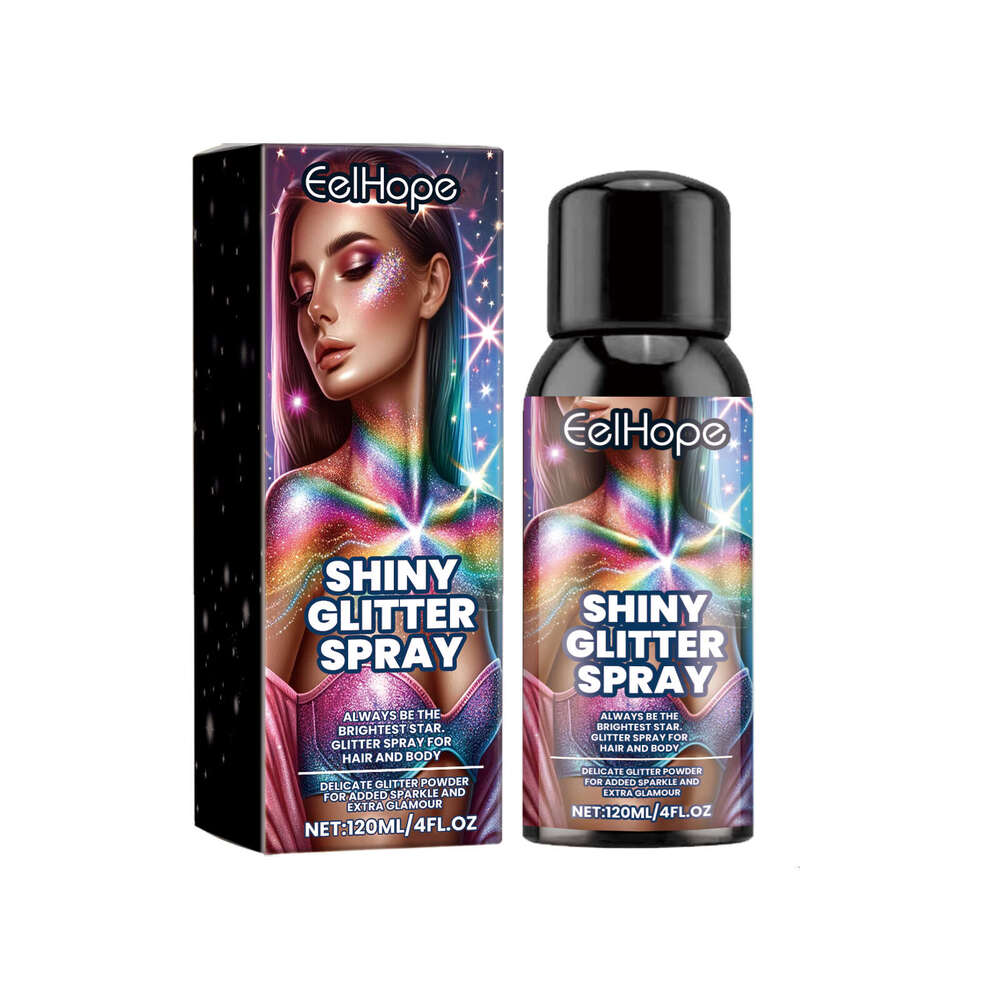 Stage Makeup Glitter Ball Festival Rave Hair Body Shiny Spray S260202