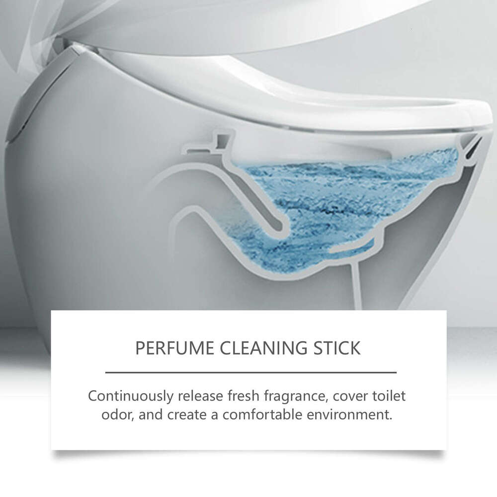 Jakehoe Perfume Cleaner Deodorizing Freshening Aromatic Beautiful Fresh Toilet Bowl Cleaning Stick S260202