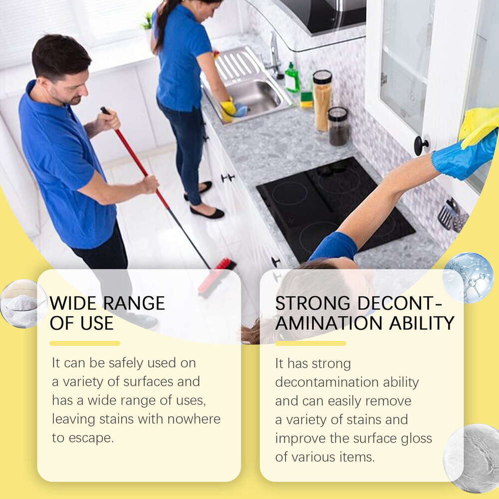 JAKEHOE Multi-Surface Cleans Various Surfaces Bathroom Kitchen Countertops Floors Wood Cleaner S260202