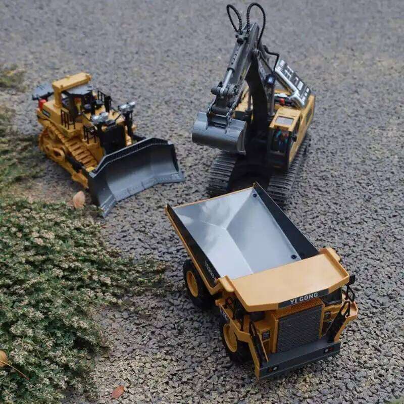 Excavator 1:20 Remote 2.4G RC Crawler Engineering Vehicle Truck Radio Control Children's Day Christmas Gifts Y260131