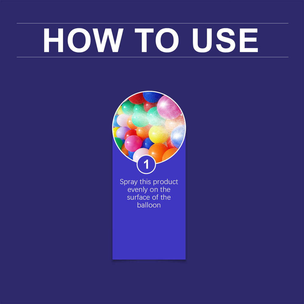 Dowmoo Enhances Balloon Gloss Long-lasting Effect Creates Spray S260202