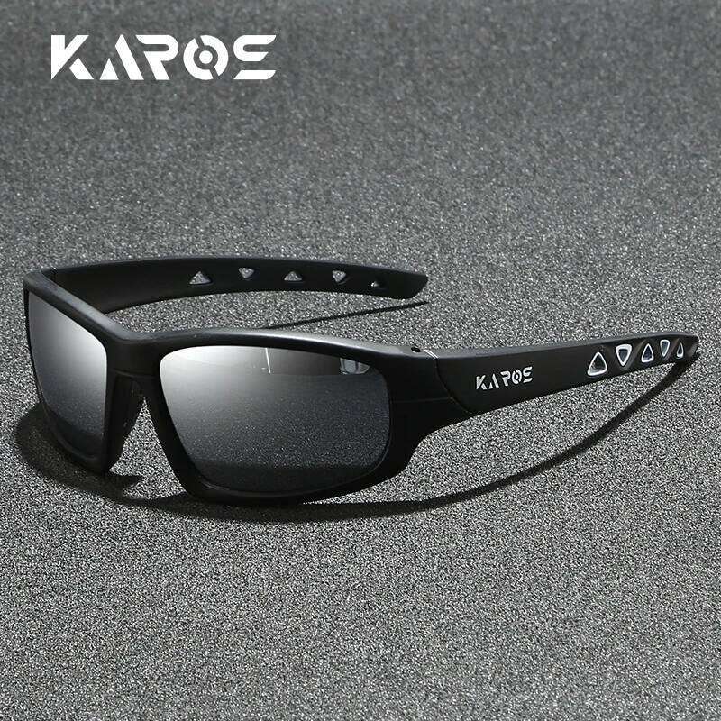 KAROS Polarized Sunglasses Men Outdoor Sports Sun Glasses Fishing Cycling Driving Eyewear Road Bike MTB Goggles UV400 Free Case H260202