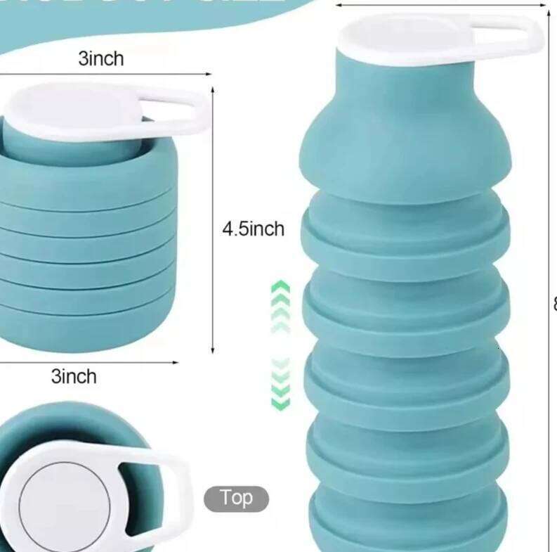 Collapsible Water - Retractable Silicone Cup, BPA-Free Portable Bottle for Travel & Sports Z260202