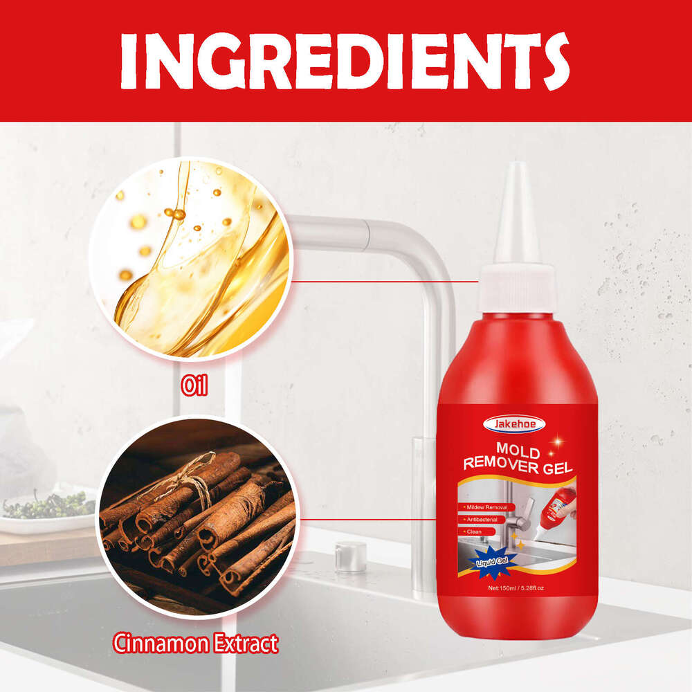 Gel Multi-Purpose Mildew Remover for Wall Tiles, Gap, Refrigerator, Washing Machine Gasket Cleaner S260202