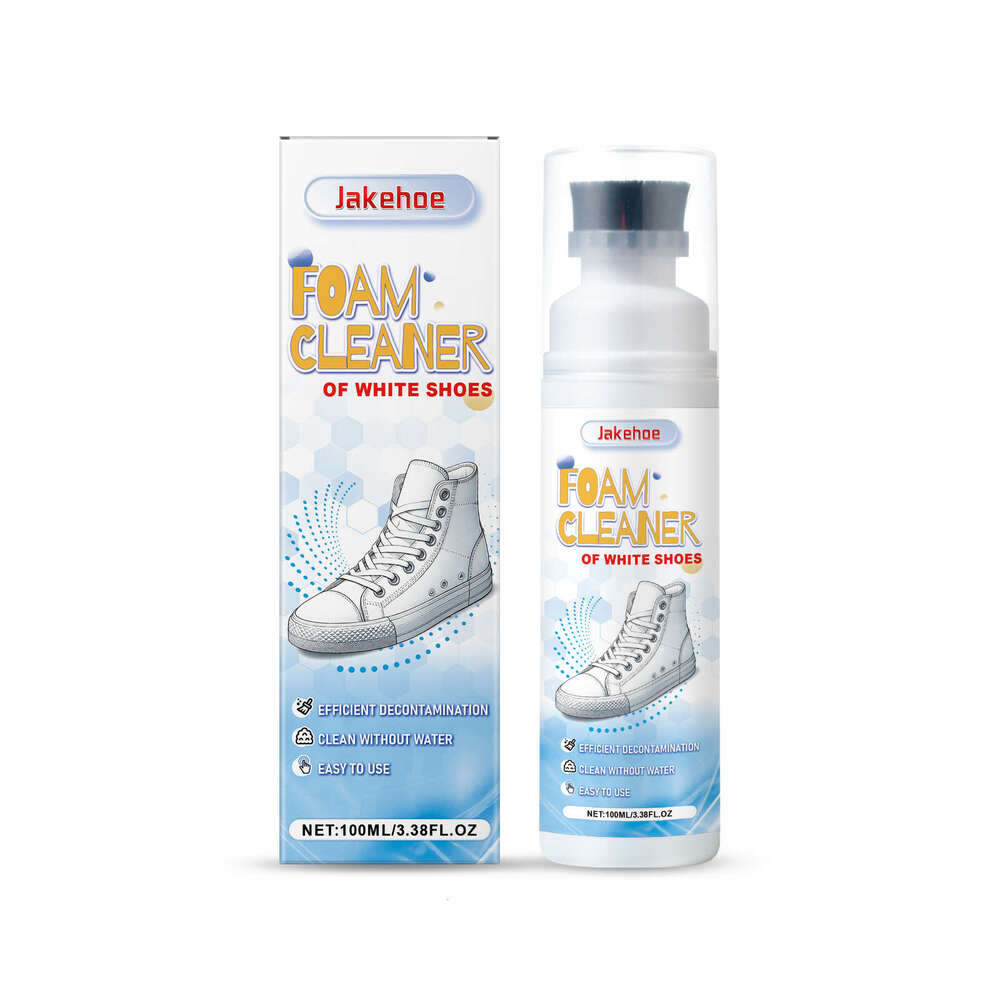 Jakehoe Shoe Foam for Sneakers and White Shoes No-Wash Portable Cleaner S260202