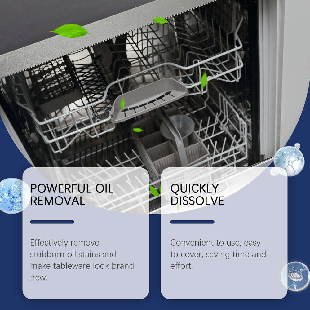 Jakehoe Cleaner Removes Oil Water Stains Household Kitchen Dishwasher Cleaning Liquid S260202