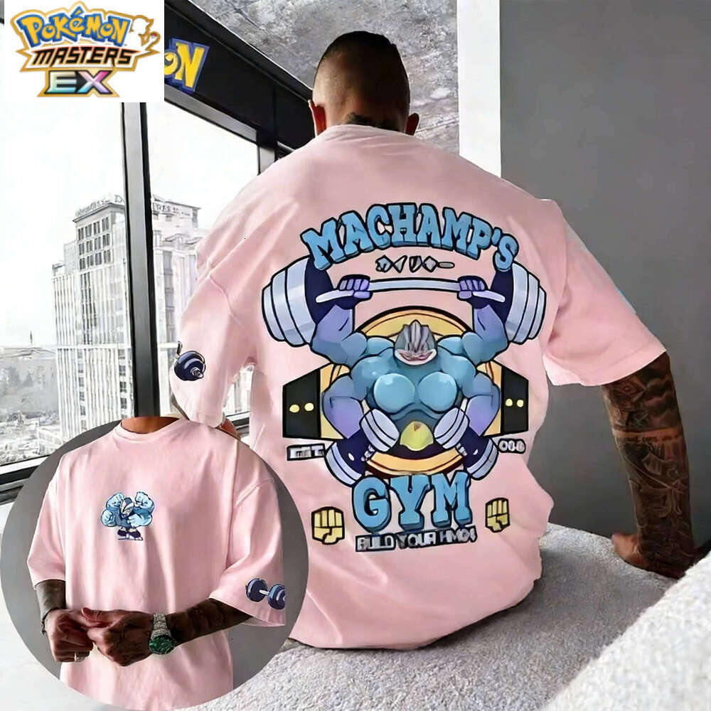 2026 Pokmon Anime "Big Rock Breaking Dancing Hall" Sports Men's T-shirt, New Summer Style for Both Men and Women, L260824 - view 3
