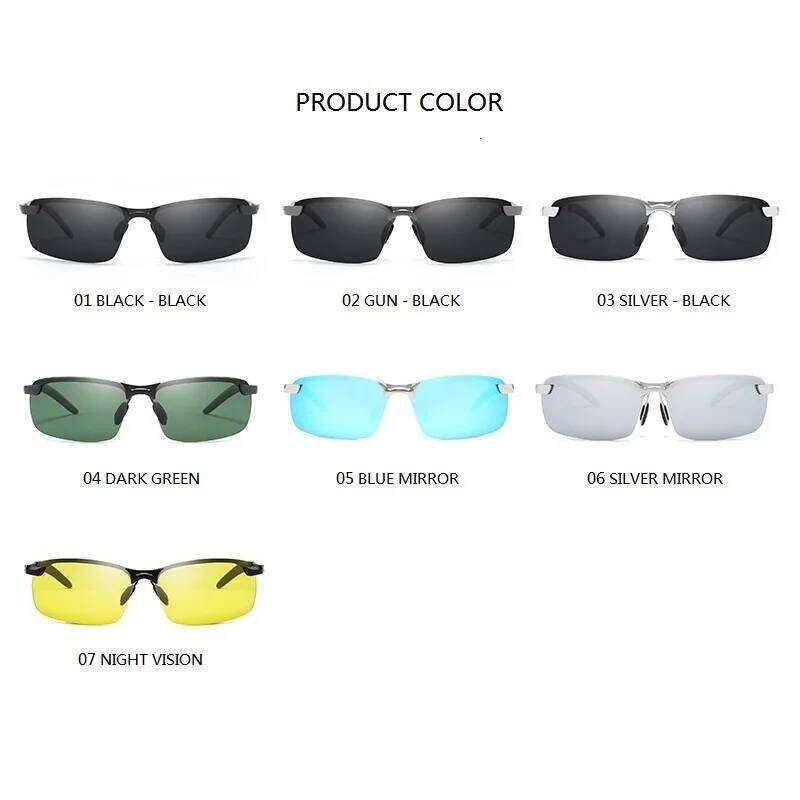 Classic Luxury Men's Polarized Sunglasses For Men Women Driving Fishing Hiking Sun Male Vintage Glasses Man Shades UV400 H260202