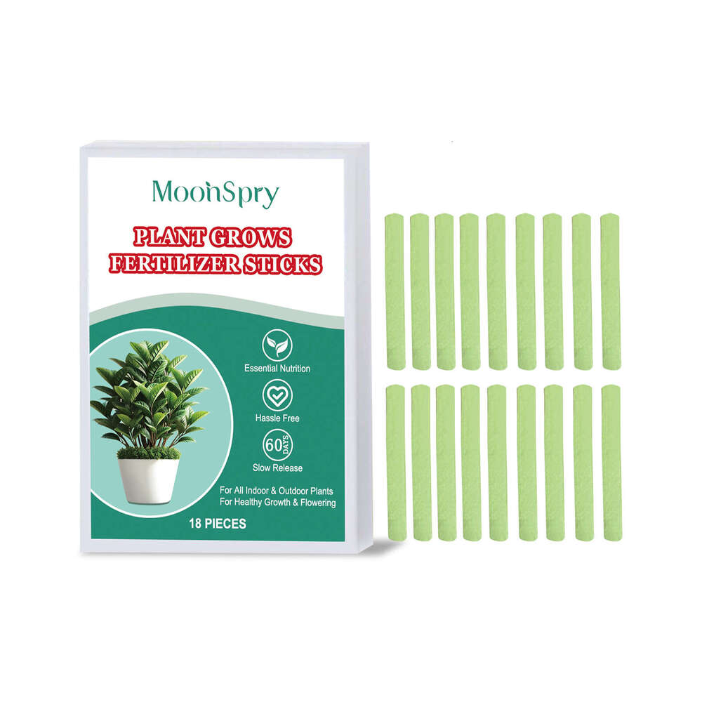 MoonSpry Slow Release Nutrient Seaweed Plant Growth Gardening Fertilizer Stick S260202