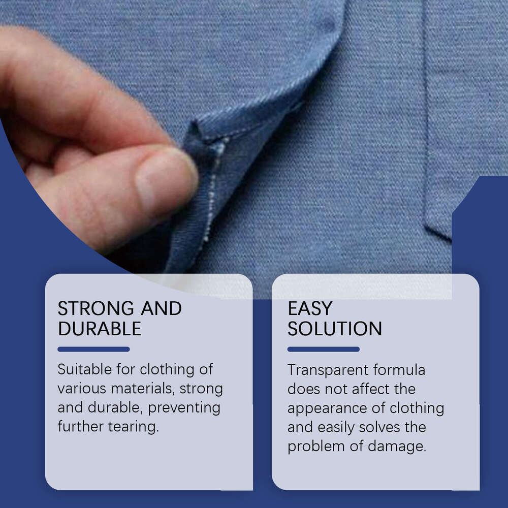 Clothing Fabric Sewing Clothes Repair Washable Iron-on Glue S260202