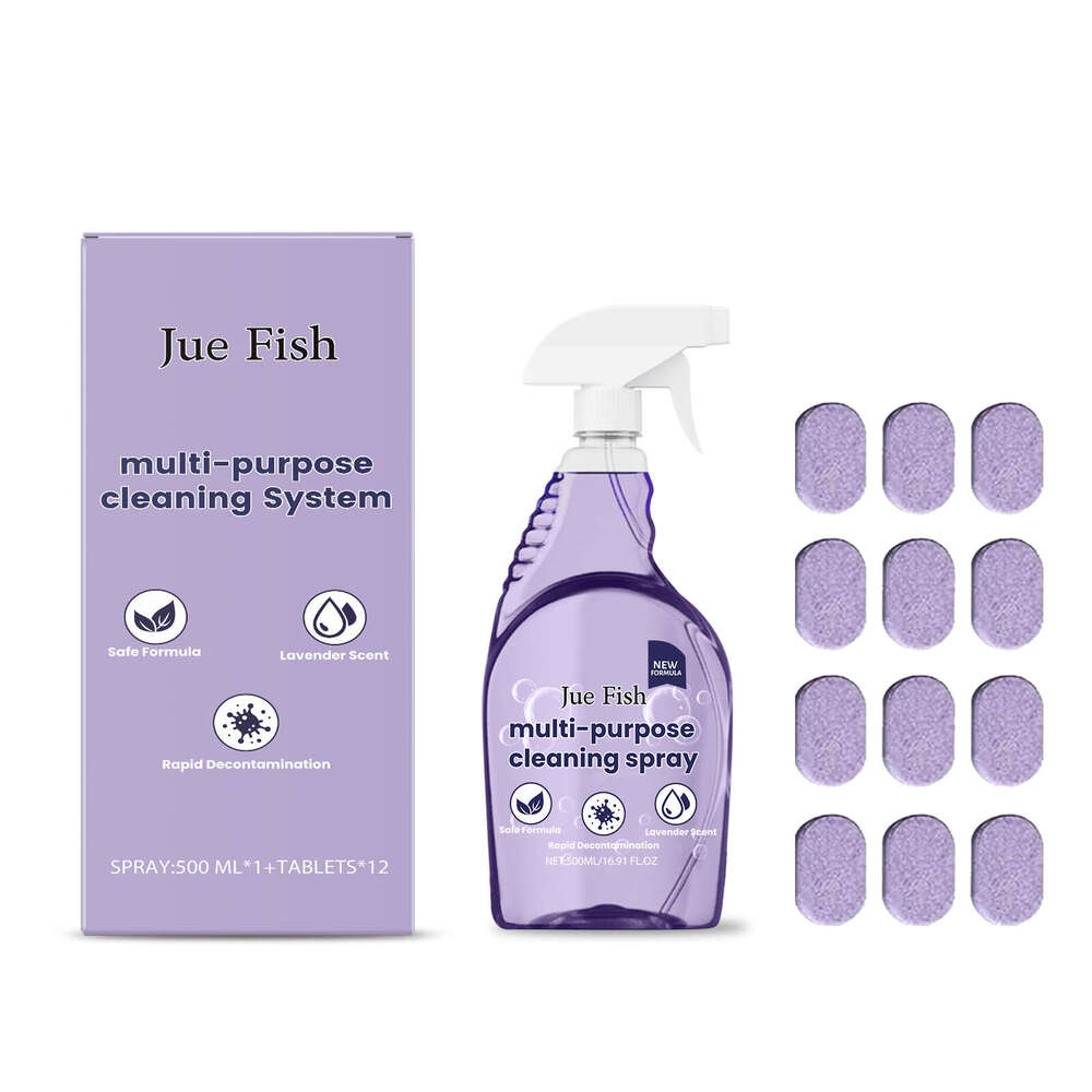 Fish Multi-Purpose Stain Remover Easily Cleans Kitchen Stovetops Utensils from Grease and Stains Multi-Effect Cleaner S260202