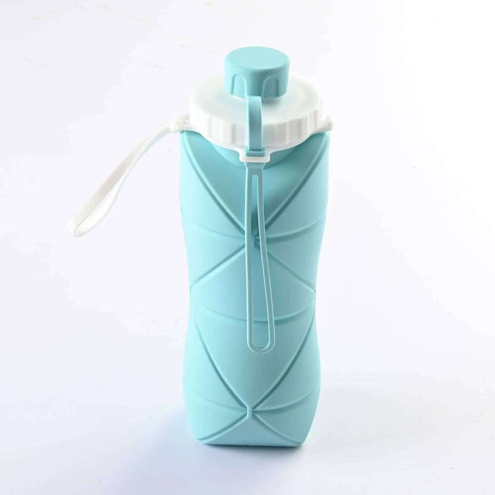 Large Capacity Outdoor Travel Sports Multifunctional Silicone Folding Extendable Portable Mountaineering Water Cup Z260202