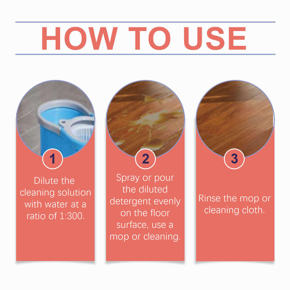 Ceramic Tile Wood Floor Descaling Deodorizing Polishing Multi-Purpose Cleaner S260202