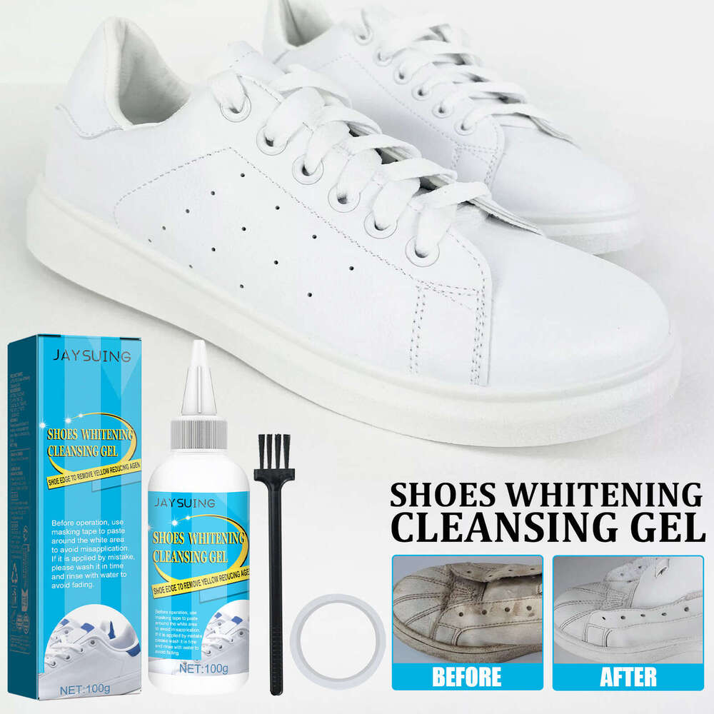 Jaysuing White Whitening Agent No-Wash Shoe Stain Yellow Edge Cleaner S260202