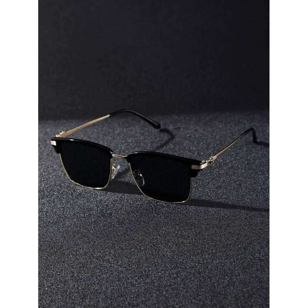 1PC Metal Punk Men's Fashion Glasses ideal choice for gifts H260202