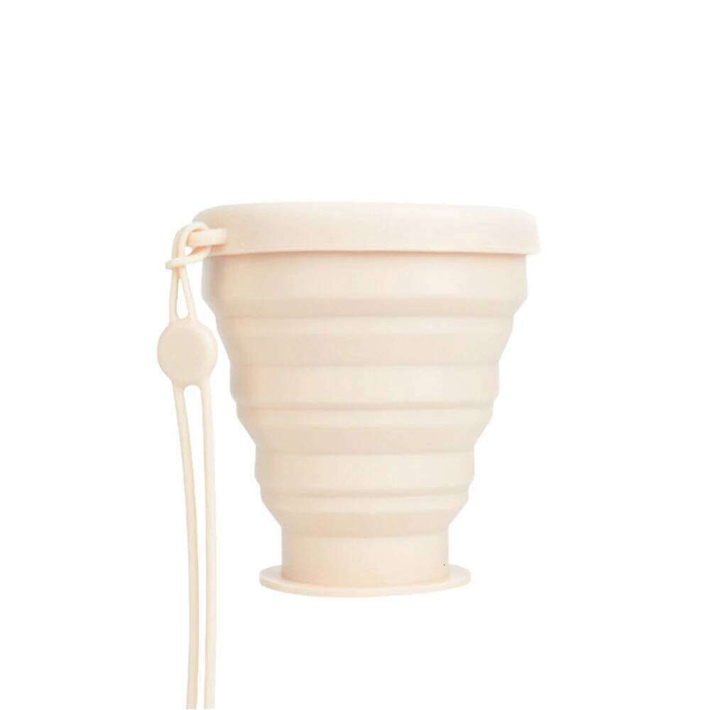 Foldable silicone camping cup collapsible portable mug for hiking outdoor adventures picnic cookware lightweight Z260202