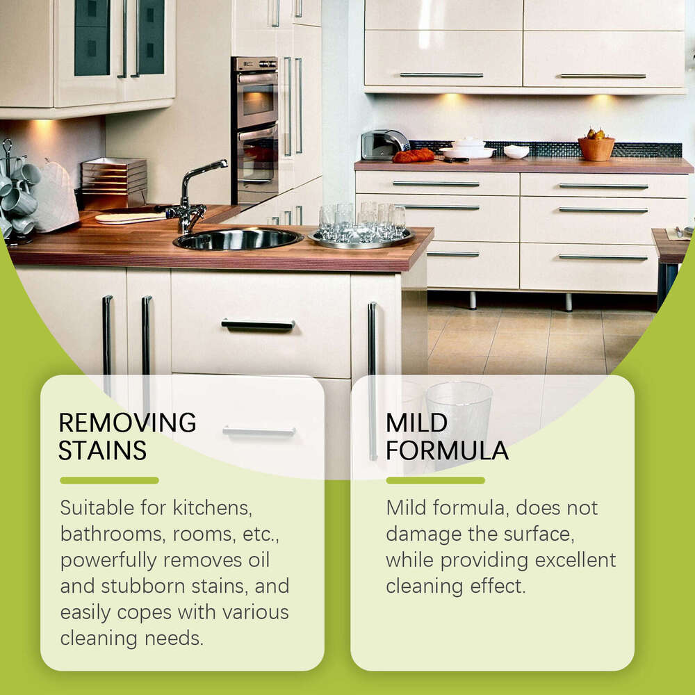 Multi-Purpose Household Tile Countertop Stain Cleaner Kitchen Grease Cleaning Spray S260202