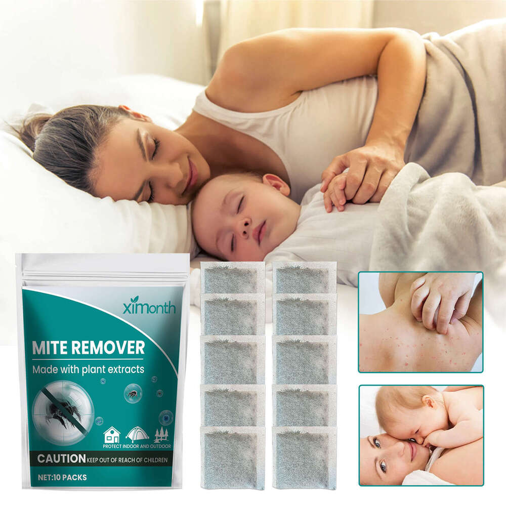 Ximonth Pack Travel Outdoor Camping Home Bedding Clothing Herbal Mosquito Repellent Mite Removal S260202