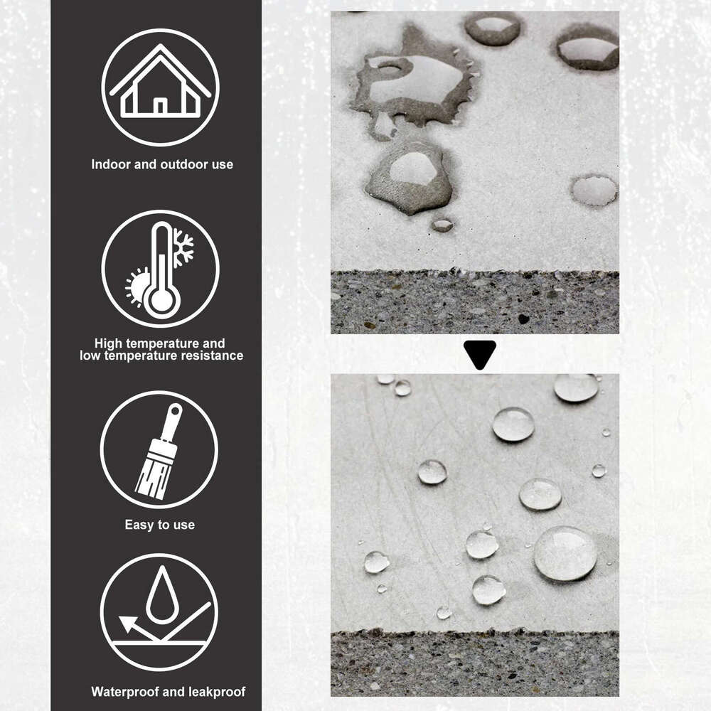 Type Glue Home Leak Repair Comes with Roller Brush Wear-Resistant Exterior Wall Waterproof Coating S260202