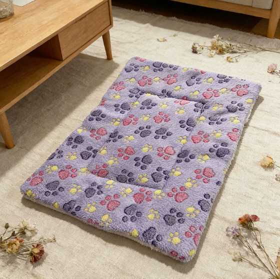 Dog bed, cat bed, plush pet mat, winter insulation sleeping dog mat, dog bed, cat mat H260202