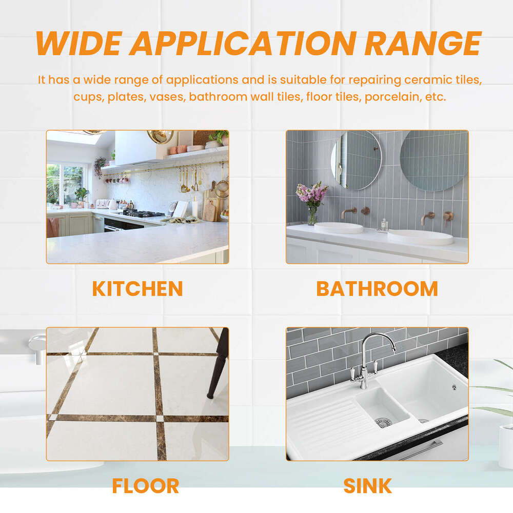 Toilet Floor Tile Crack Repair Patching Paste S260202