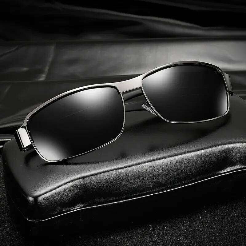 Classic Metal Frame Men Polarized Sunglasses Luxury Brand Designer Sun Glasses For Man Driving Fishing UV400 Vintage Eyewear H260202