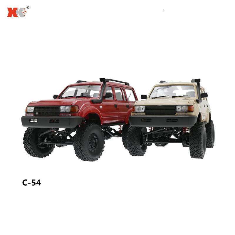 WPL C54 C54-1 1/16 2.4G Remote Control 4X4 Off Road LC80 Model LED Light Climbing RC Truck Electric Toy Car Gift for Boy Y260131