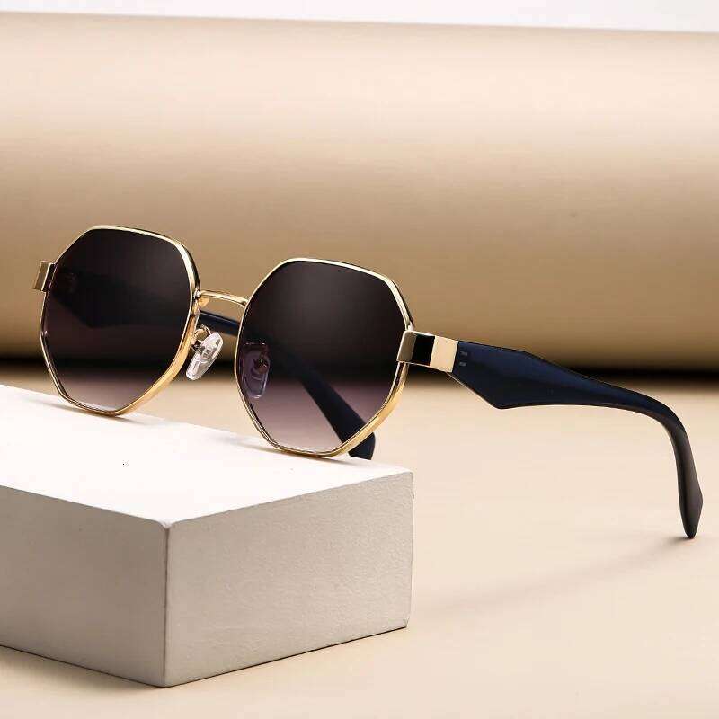 Retro Round Large Frame Sunglasses New Women Sun Glasses Holiday Man Outdoor Camping Cycling Fishing Fashioneble Sunnies H260202