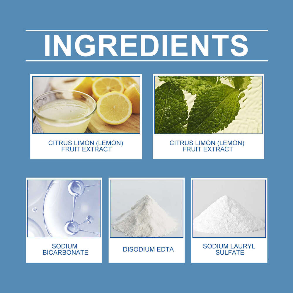 Jakehoe Multi-Functional Clean Effervescent Tablets Gentle Cleaning for Clothes Stain Removal Bathroom Kitchen Stubborn Stains Long-Lasting Fragrance 