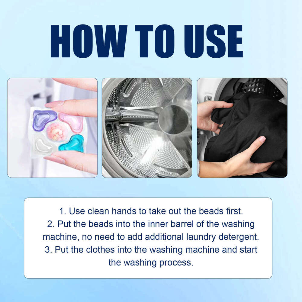 Jakehoe Gentle Cleaning Oil Stains Long-lasting Fragrance Laundry Pods S260202