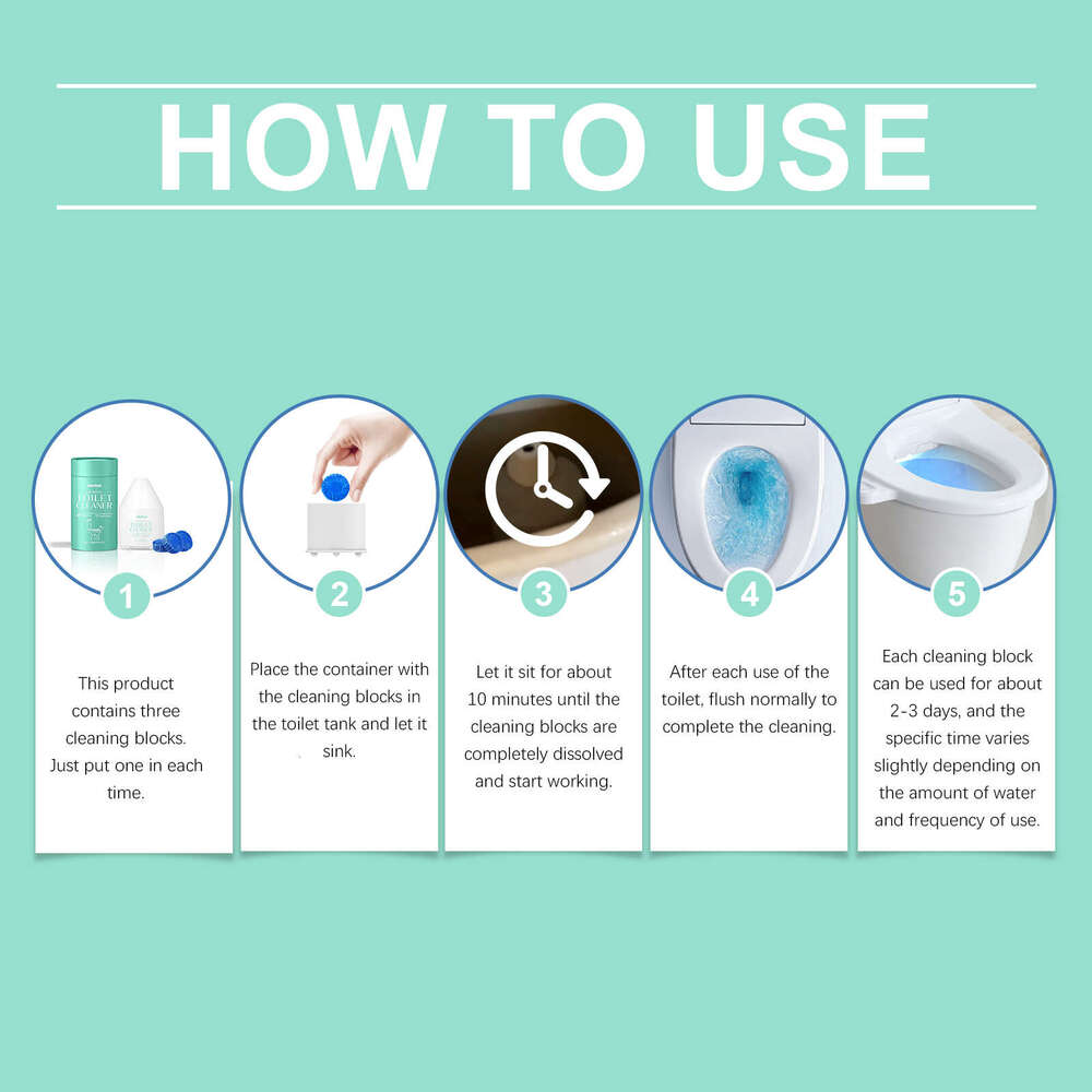 Jakehoe Stain Remover Bathroom Cleaning Odor Removal Fresh Scent Toilet Cleaner S260202