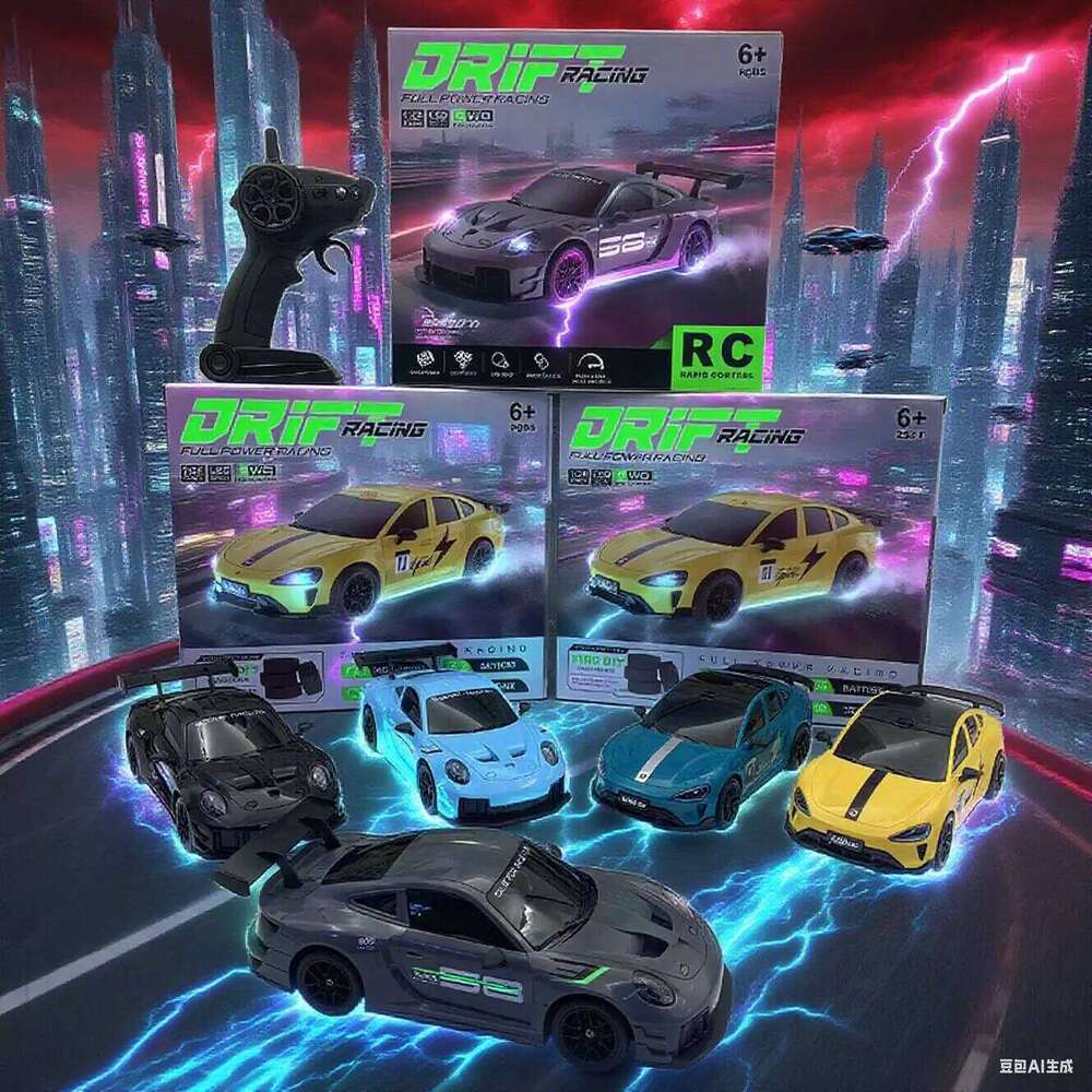 2026 New, Limited Edition Rc GT3 RS 911 mi SU7 1:24 Drift Car, Racing Kids Gift with High Speed Remote Control Y260131