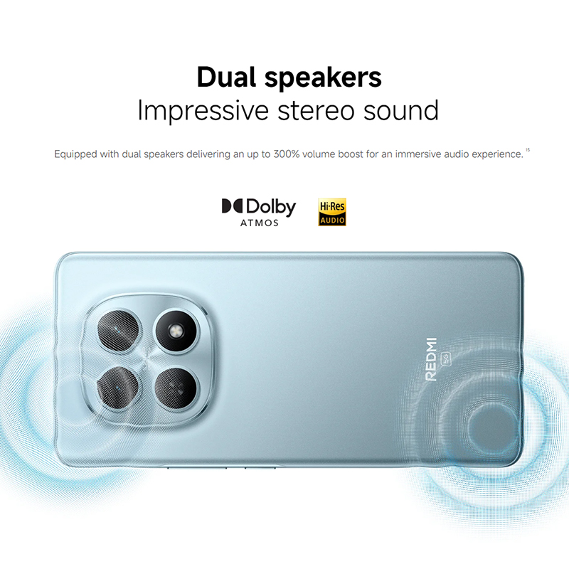 Xiaomi Redmi Note 15 5G Global Version Snapdragon 6 Gen 3 NFC 108MP camera 5520mAh 120Hz 6.77" AMOLED display