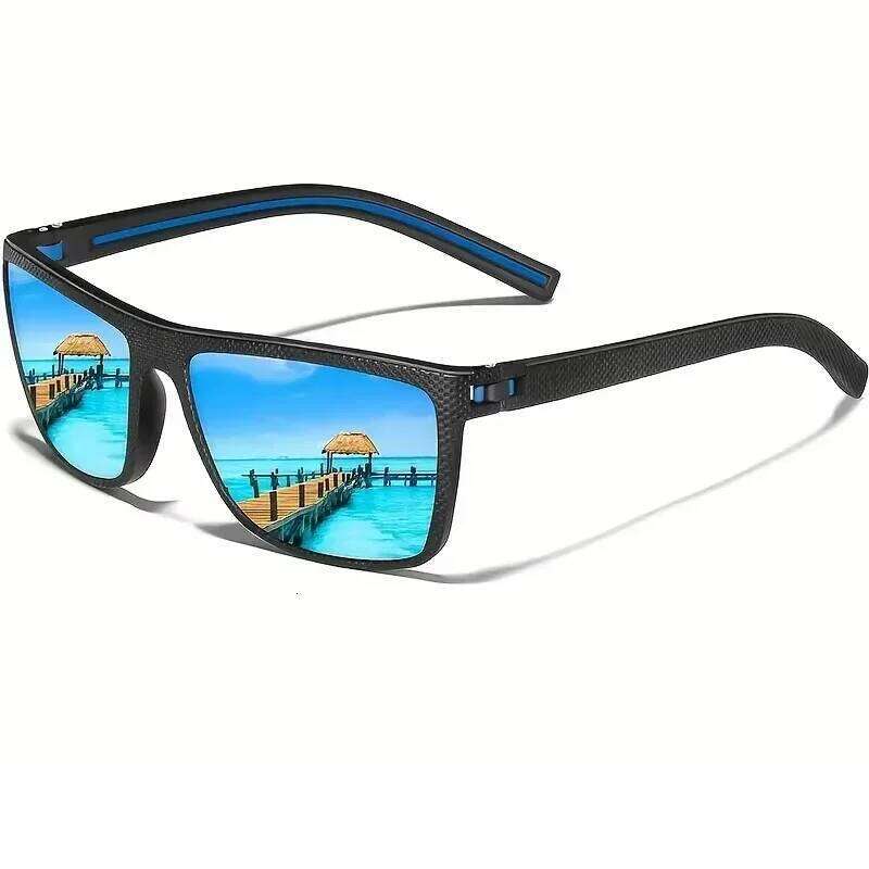 Polarized Sunglasses for Men UV400 Protection Lightweight Frame Driving Fishing Golf Square Fashion Sun Glasses Women H260202
