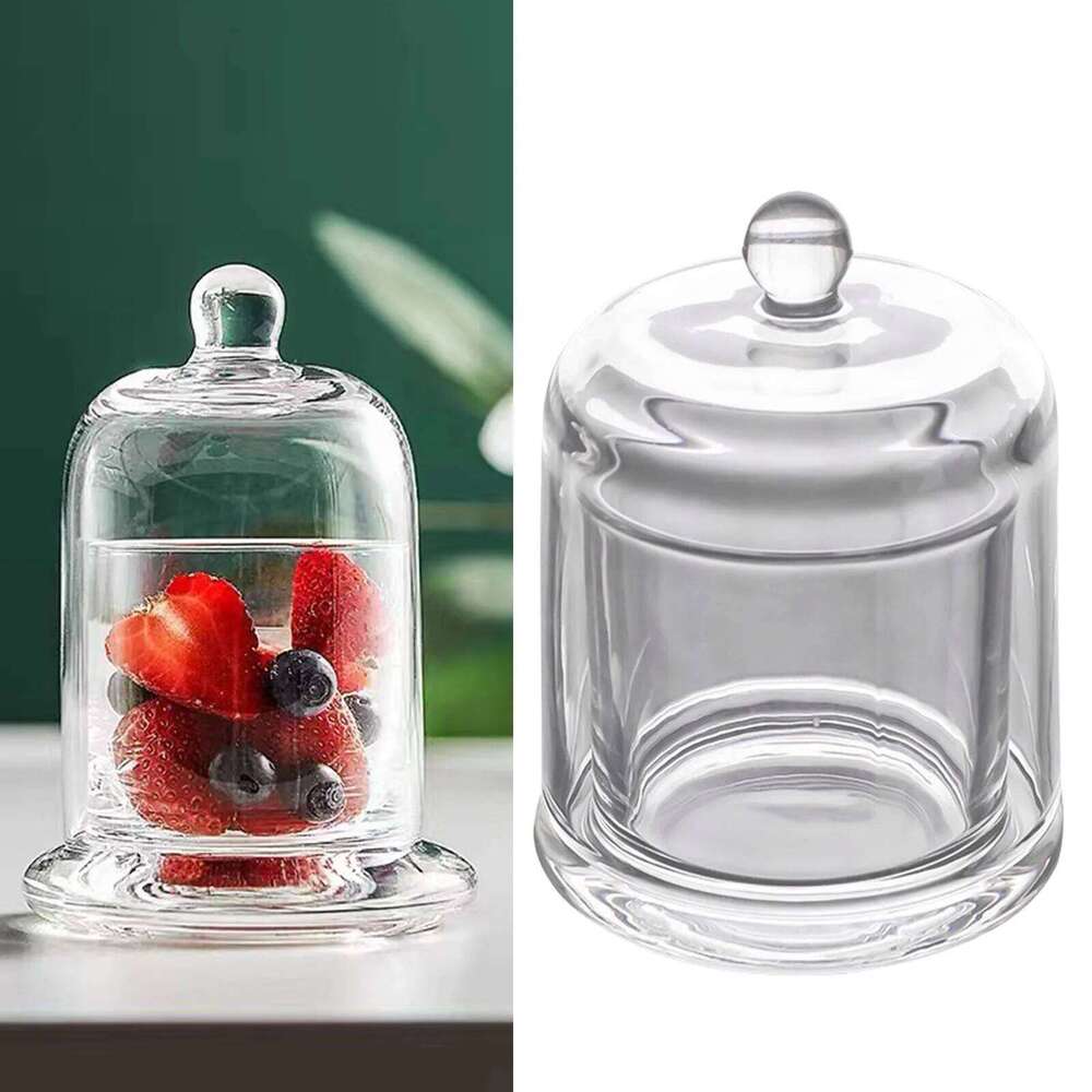 Glass Holder, Dome Votive Candle Holder Creative Fun Candlestick for Home and Wedding Centerpiece Aromatherapy Cup Decor Y260131