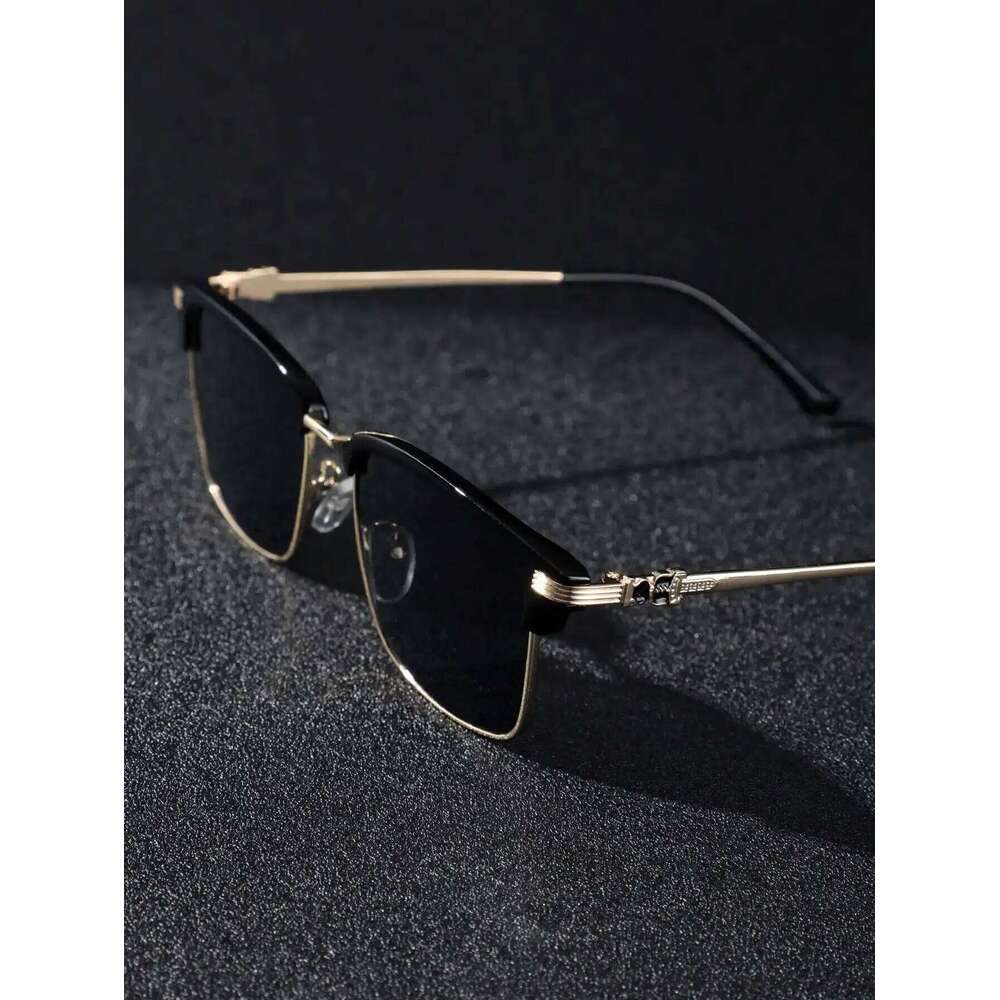 1PC Metal Punk Men's Fashion Glasses ideal choice for gifts H260202