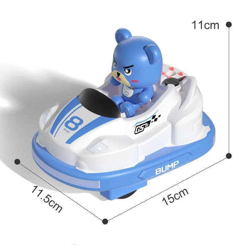 JJRC Q180 Children Remote Bumper Car Sound And Light music Parent-child Competitive Interaction Go Kart Battle Boy Toy for Gift Y260131