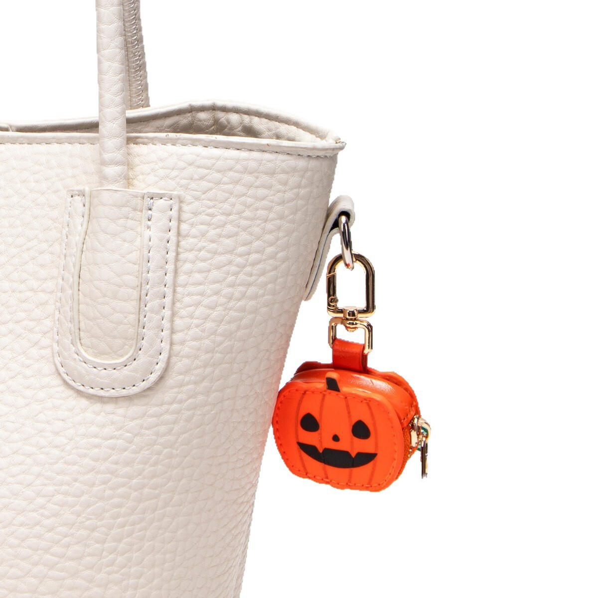 Bag Charm Key Chain Purse Accessory 3D Pumpkin Pendant Keychain Fashion Exquisite Mini Bag Charm Personalized Creative Halloween Gift