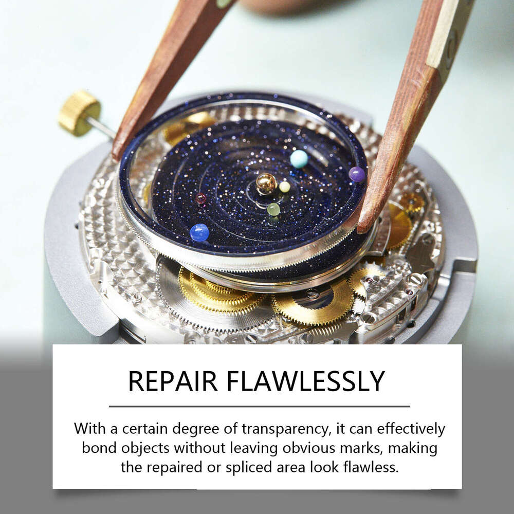 Jue-Fish Jewelry Watch Repair Glue Multi-functional Oil-based Transparent Sol Seamless Waterproof Adhesive S260202