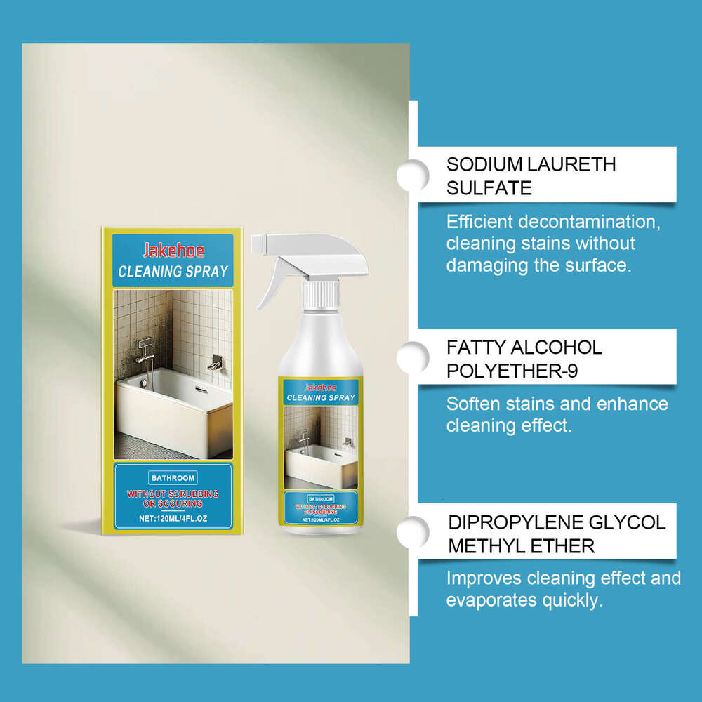 Gentle Descaling Removes Water Cleans Wall Stains Bathroom Stain Remover S260202