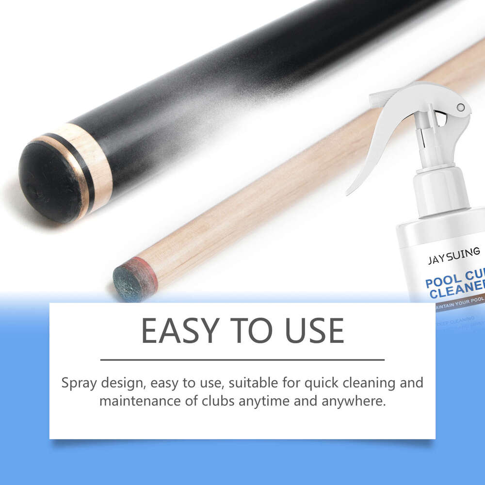 Stain Removal Cleaning Polishing Maintenance Care Billiard Cue Cleaner S260202