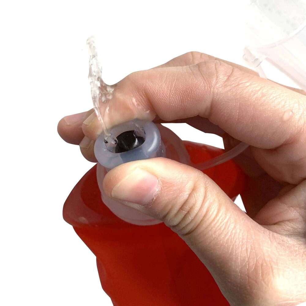 Red TPU Soft 500ml Girl Flask Leak Proof Water Bottle For Trail Running Marathon Cycling Camping Hiking Z260202