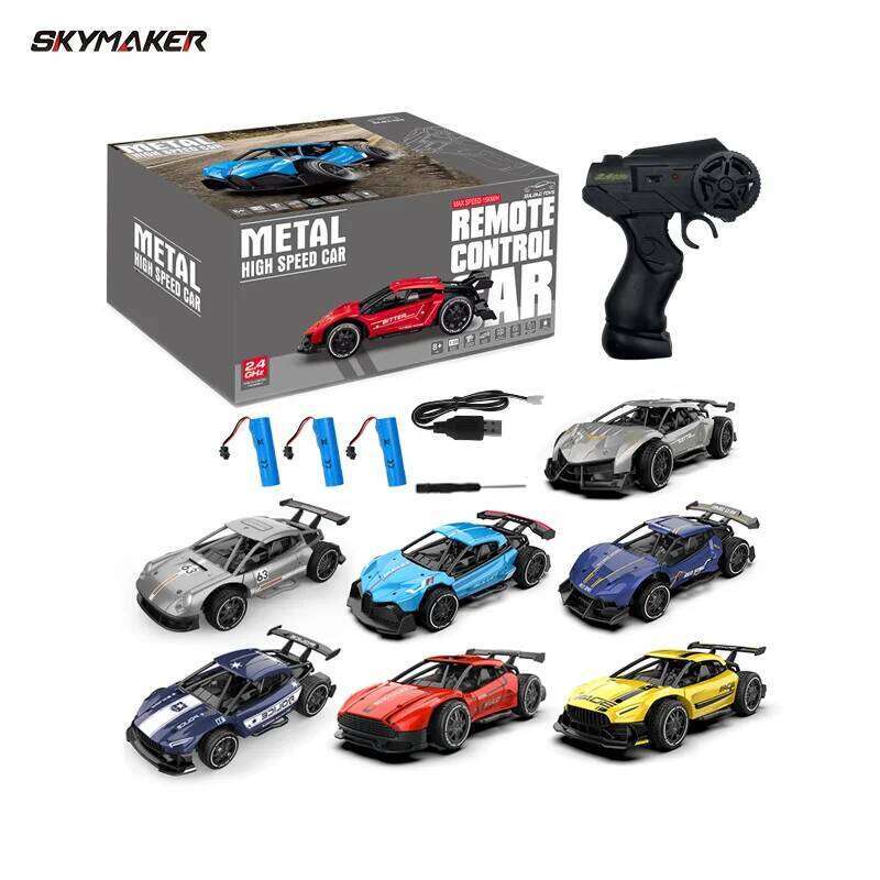 1/24 2.4G High Speed Remote Control Mini Scale Model Vehicle Electric Metal RC Car Toys for Boys Children Gift Y260131